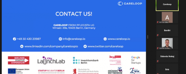The informative meeting of the students of the Faculty of Medicine with Careloop was held